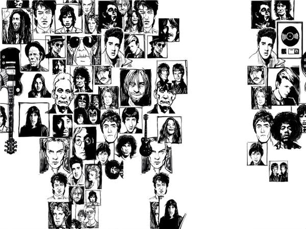 Retro Stars Custom Design Wallpaper by MywallpaperShop