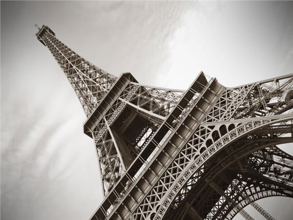 Paris Eiffel Tower Themed Wallpaper by MywallpaperShop