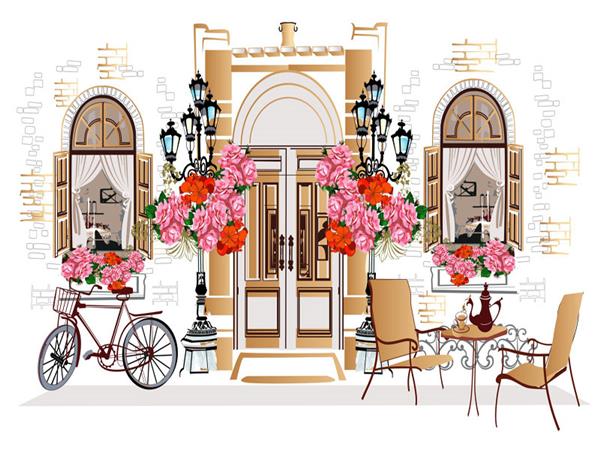 Restaurant Cafe Bar 144 Wallpaper by MywallpaperShop