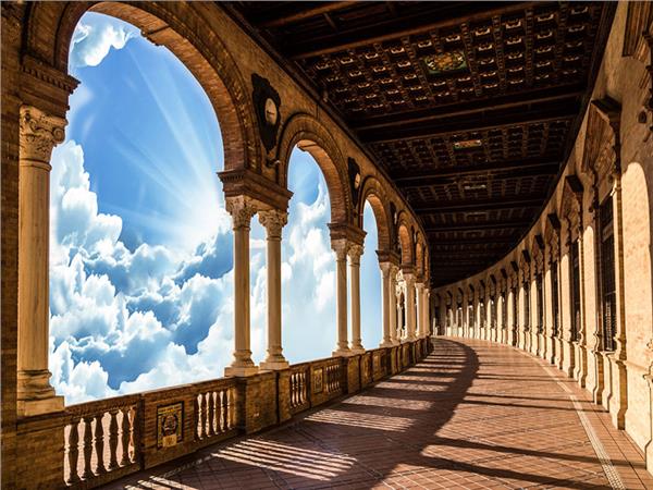 Sutunlar Derinlik Wallpaper by MywallpaperShop