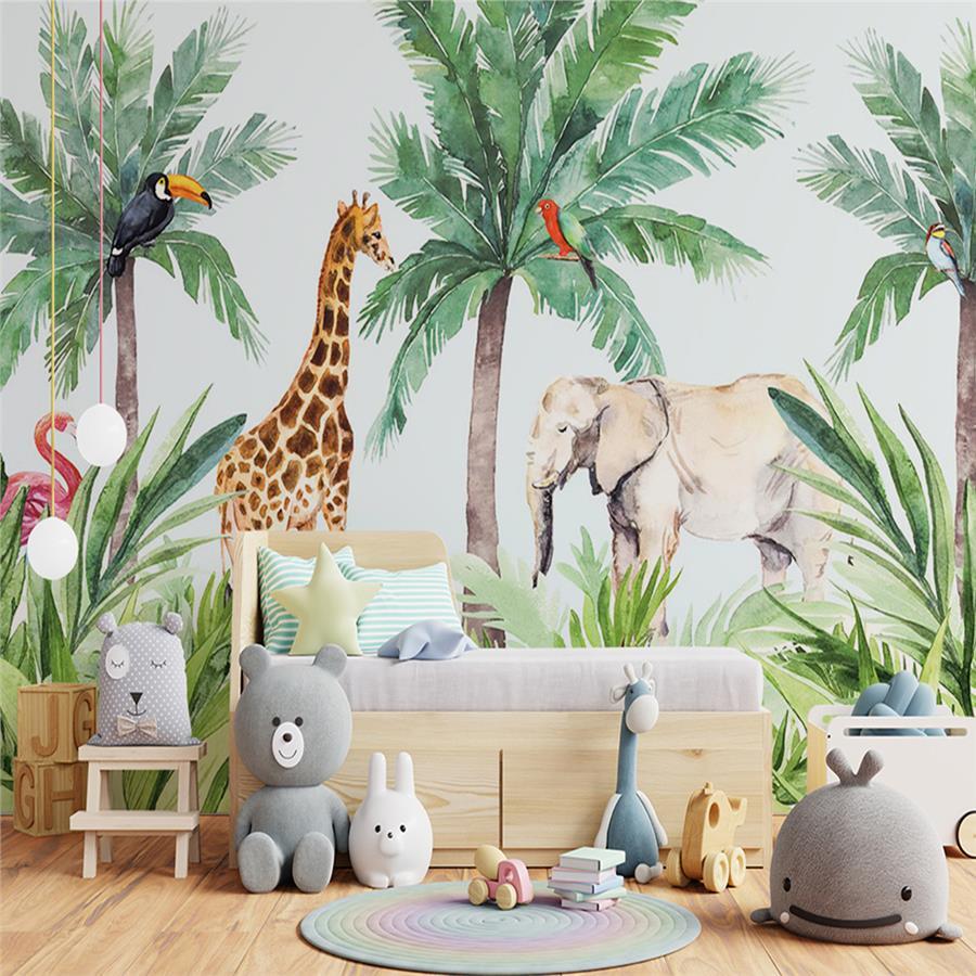 Safari Animals Kids Wallpaper