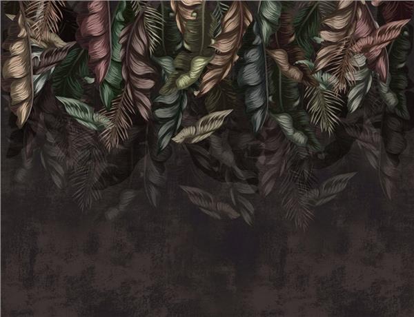 Sarkit Tropical Leaflar 3D Wallpaper by MywallpaperShop