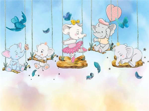 SweetFiller Design Kids Room Wallpaper by MywallpaperShop