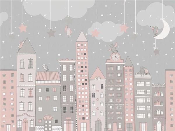 SweetKuslar and Evler Kids Room Wallpaper by MywallpaperShop