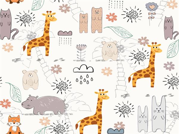 SweetMinikler Kids Room Wallpaper by MywallpaperShop