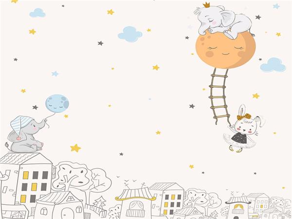SweetMinikler Custom Design Kids Room Wallpaper by MywallpaperShop