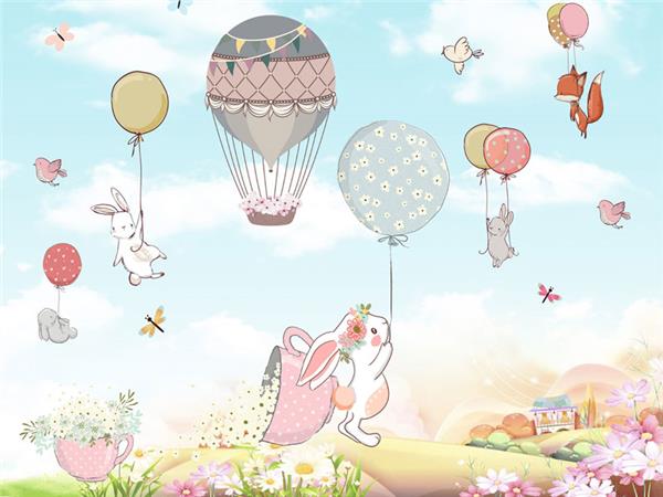 SweetMinikler Custom Design Kids Room Wallpaper by MywallpaperShop