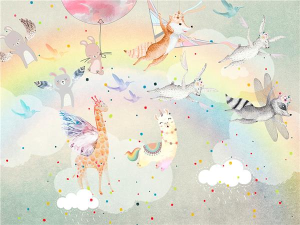 SweetMinikler Kids Room Wallpaper by MywallpaperShop