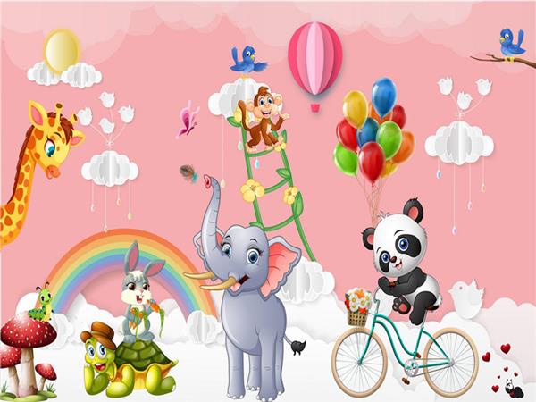 SweetNaughties Kids Room Wallpaper by MywallpaperShop