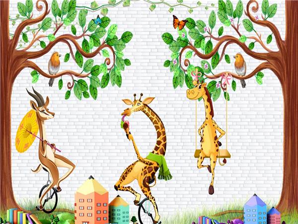 SweetNaughties Kids Room Wallpaper by MywallpaperShop
