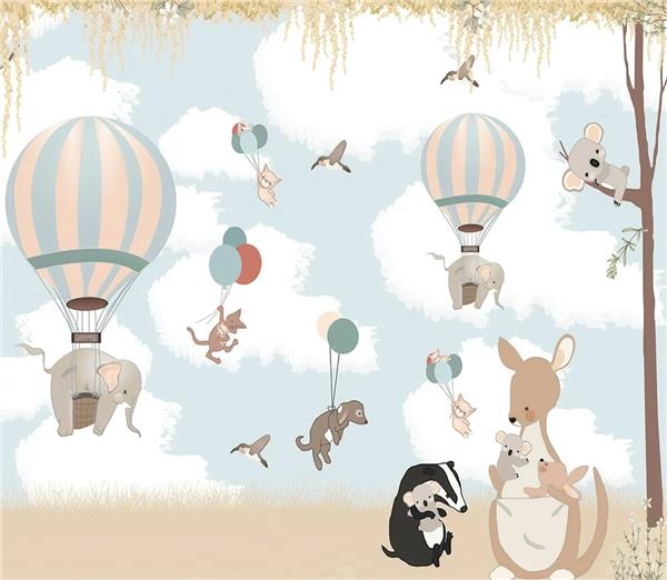 SweetNaughties Kids Room Wallpaper by MywallpaperShop
