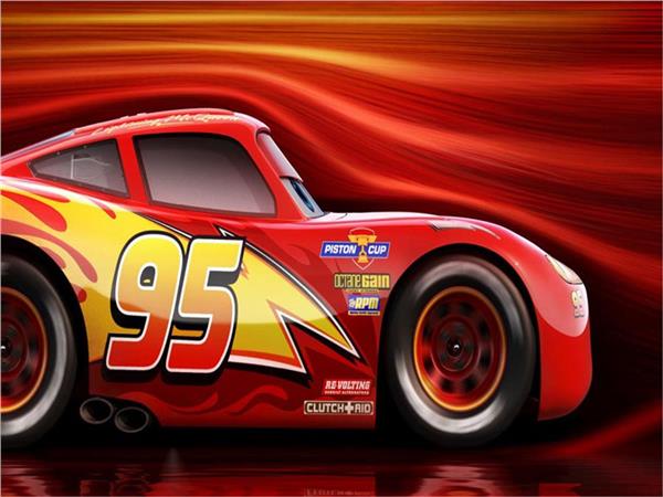 Lightning Mcqueen Kids Room Wallpaper by MywallpaperShop