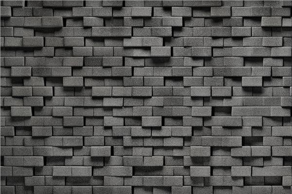 Black Brick Design Wallpaper by MywallpaperSho