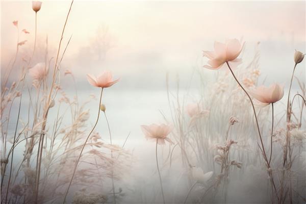 Soft Flower Design Wallpaper by MywallpaperShop