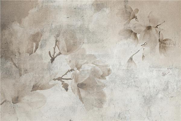Soft Flower Design Wallpaper by MywallpaperShop