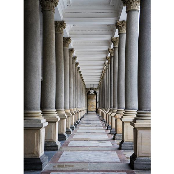 Sutunlu Koridor 3D Wallpaper by MywallpaperShop