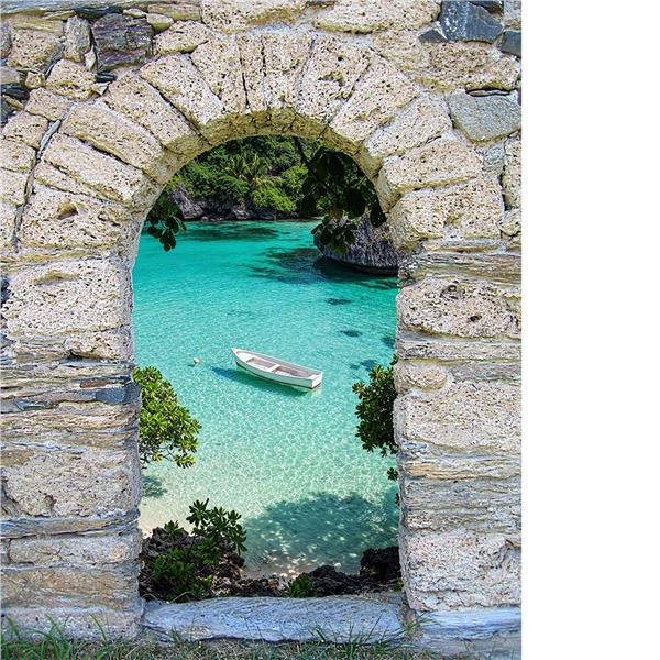 Historic Yapi Windowsinden Sea Scenery Wallpaper by MywallpaperShop