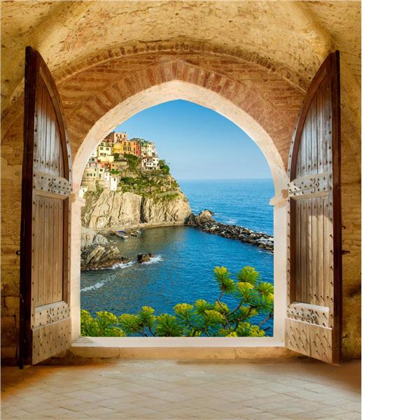 Historic Yapi Windowsinden Sea Scenery Wallpaper by MywallpaperShop