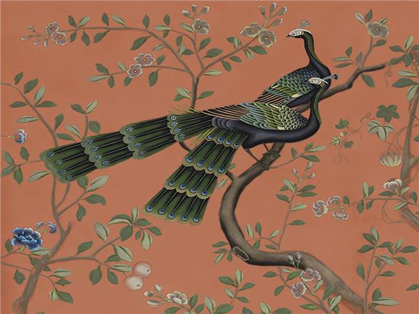 Tavus Birds Custom Design Wallpaper by MywallpaperShop