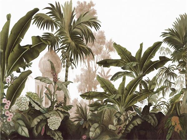 Tropical Treelar and Leaflar Wallpaper by MywallpaperShop