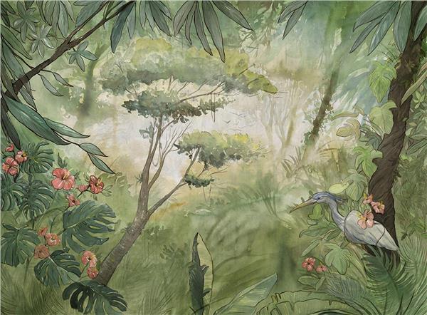 Tropical Forest Wallpaper by MywallpaperShop