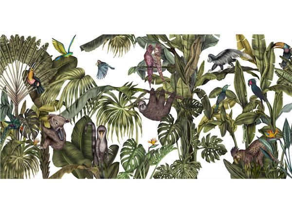 Tropical Forest Design Wallpaper by MywallpaperShop