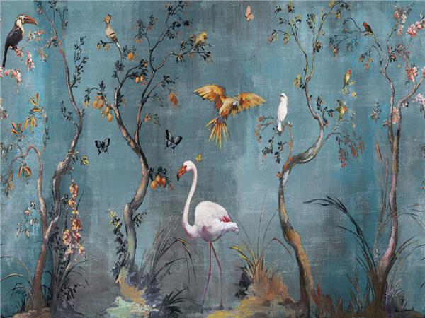 White Flamingo Wallpaper by MywallpaperShop