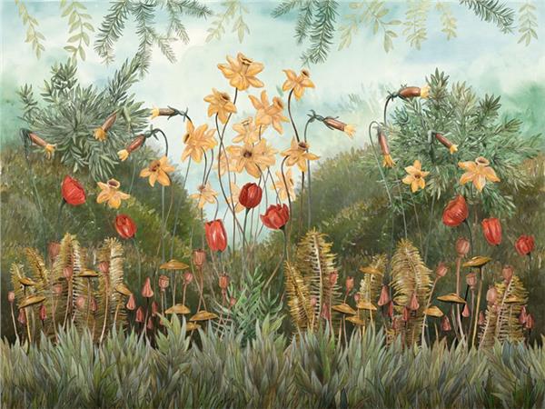 Botanic Custom Design Wallpaper by MywallpaperShop