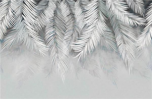 Tropical Leaflar 3D Wallpaper by MywallpaperShop