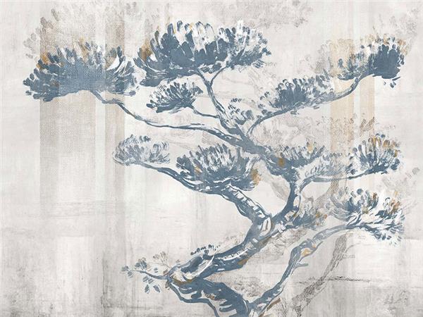 Vintage Tree Design Wallpaper by MywallpaperShop