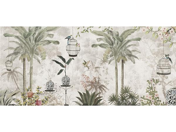 Vintage Botanic Design Wallpaper by MywallpaperShop