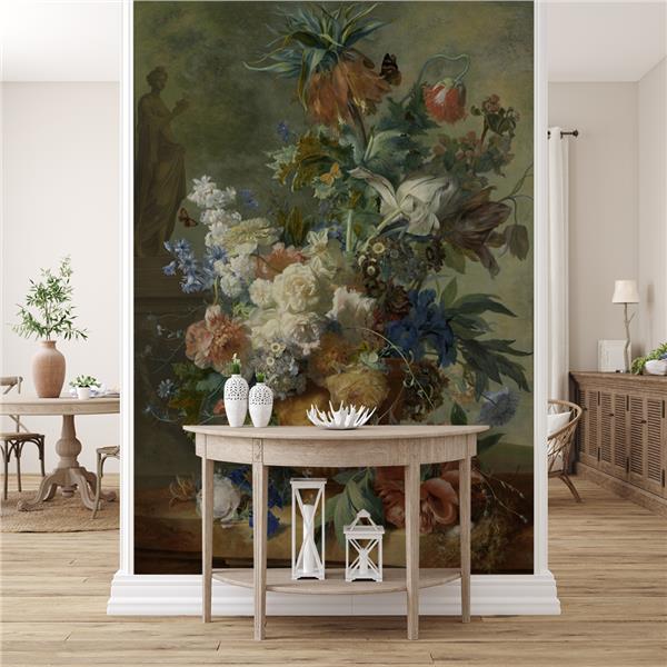 Vintage Floral Design Wallpaper by MywallpaperShop