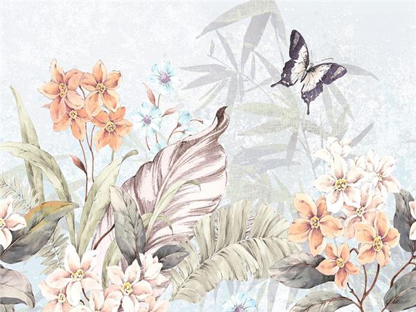 Vintage Floral and Design Wallpaper by MywallpaperShop