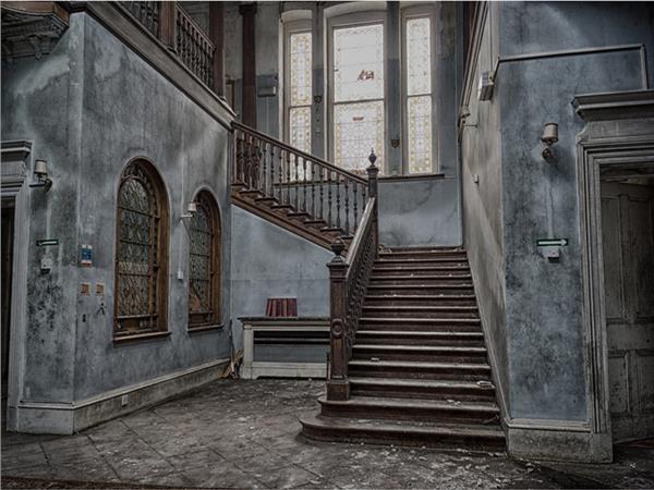 Vintage House Design Wallpaper by MywallpaperShop