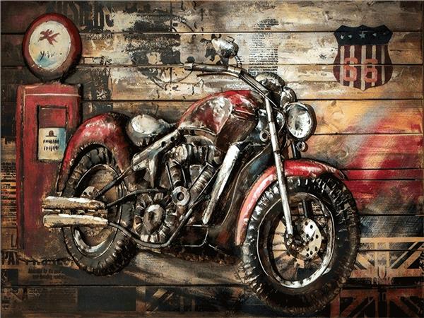 Vintage Motorcycle Custom Design Wallpaper by MywallpaperShop