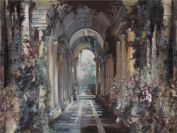 Vintage Sutunlar Design Wallpaper by MywallpaperShop