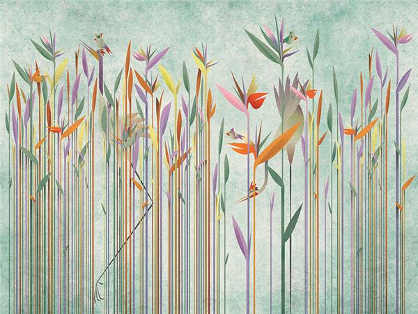 Vintage Design Wallpaper by MywallpaperShop