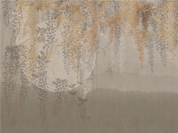 Vintage Leaflar Design Wallpaper by MywallpaperShop