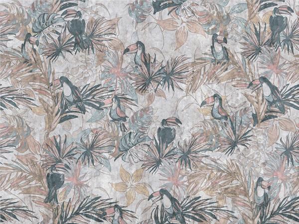 Vintage Tropical Custom Design Wallpaper by MywallpaperShop