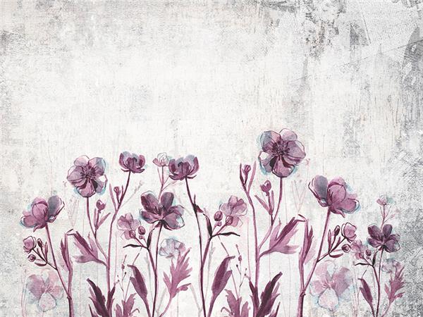Vintage Flowers Design Wallpaper by MywallpaperShop