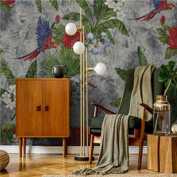 Vintage Botanic Design Wallpaper by MywallpaperShop