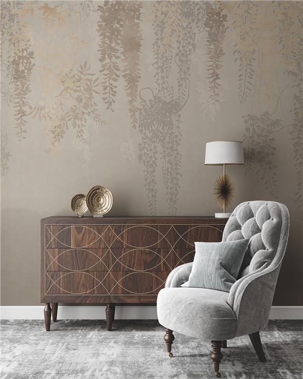 Vintage Sarkit Leaflar Design Wallpaper by MywallpaperShop