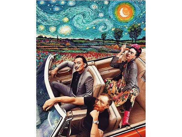 Yildizli Gece Design Wallpaper by MywallpaperShop