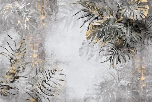 Leaf Design Big Palm Tree Leaflari Wallpaper by MywallpaperShop