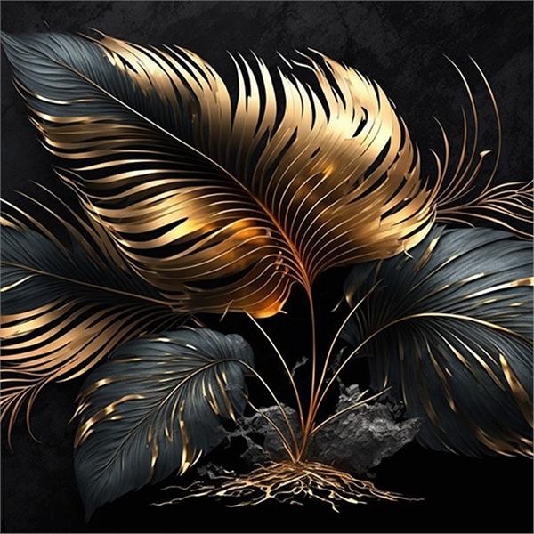 Leaflar 3D Wallpaper by MywallpaperShop