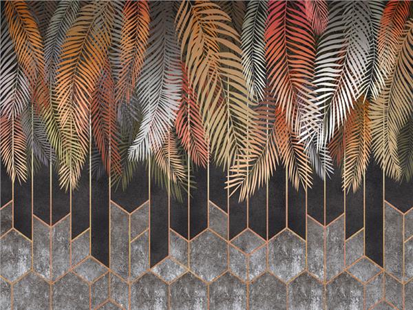 Leaflar Custom Design Wallpaper by MywallpaperShop