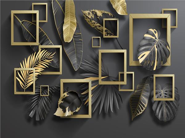 Leaflar Custom Design Wallpaper by MywallpaperShop