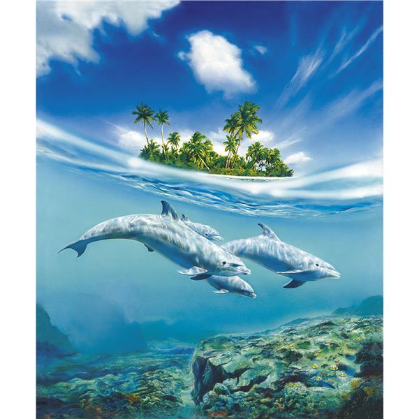 Dolphins Kids Room Wallpaper by MywallpaperShop