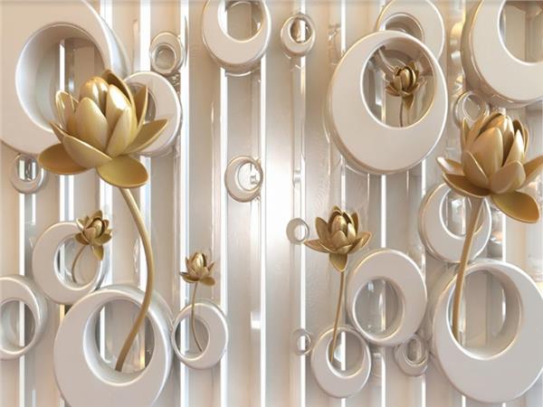 Zarif Flowers Custom Design Wallpaper by MywallpaperShop