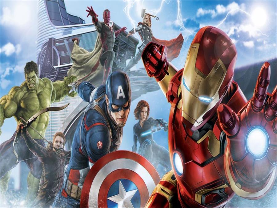 Avengers Kids Room Wallpaper by MywallpaperShop